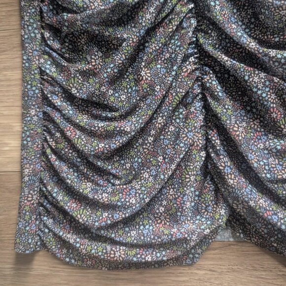 Ted Baker | Savannn Ruched Floral Mesh Top - Picture 12 of 12